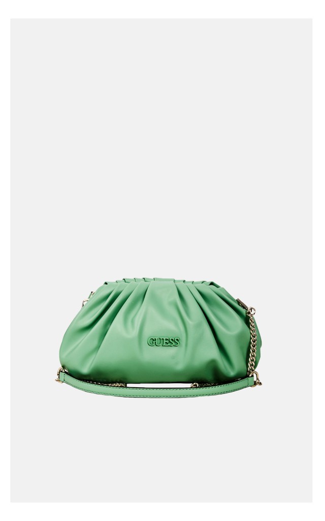 Torebka Guess Crossbody Bagietka Zielona
