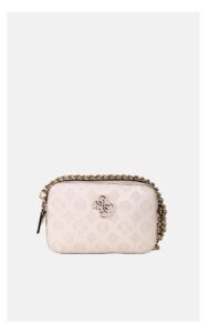 Torebka Guess Crossbody Monogram Jasny Róż