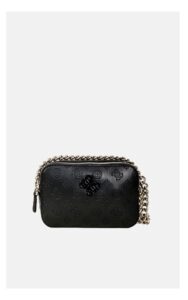 Torebka Guess Crossbody Monogram Czarna