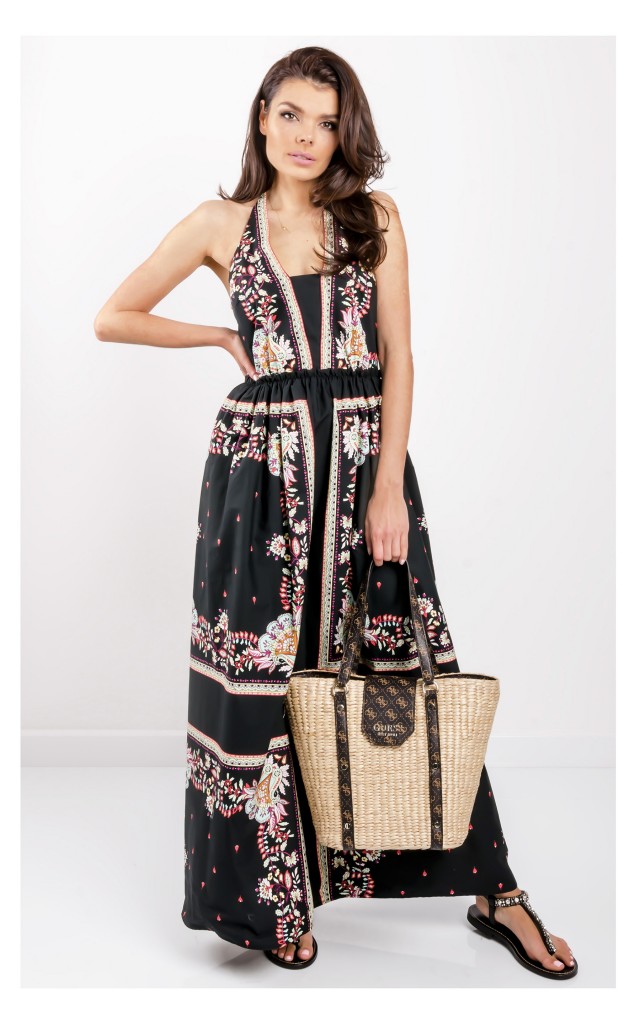 Sukienka Twin Set Maxi W Kwiatowy Print