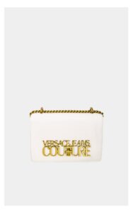 Torebka Versace Jeans Couture Na Łańcuszku Crossbody Biała