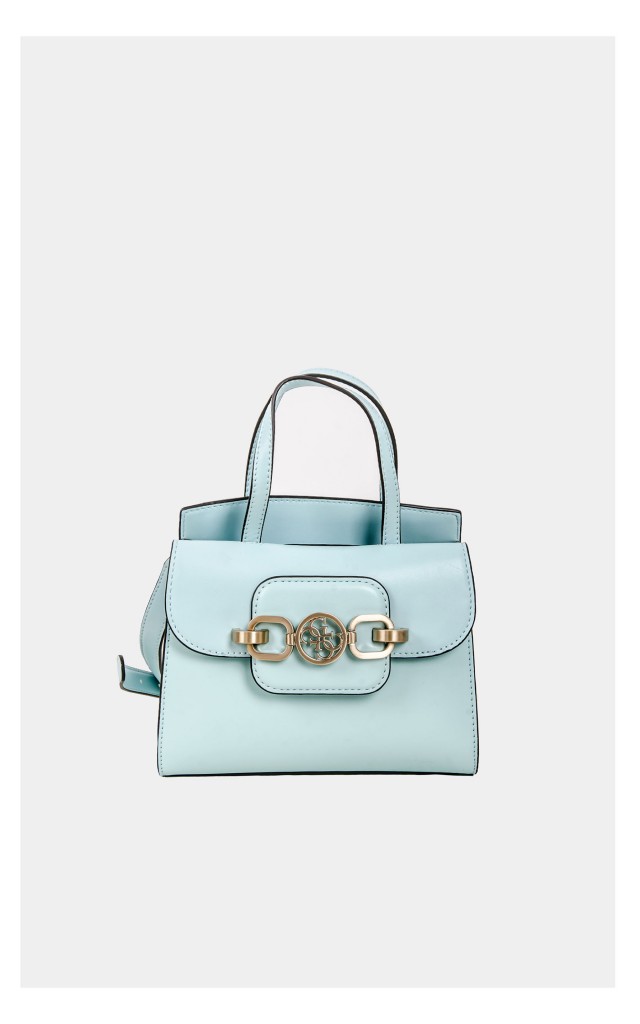 Torebka Guess Mini Shopperka Seledynowa