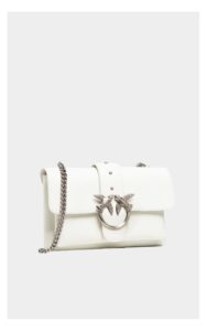 Torebka Pinko Love Mini Soft Skórzana Biała