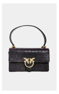 Torebka Pinko Love Classic Icon Monogram Czarna