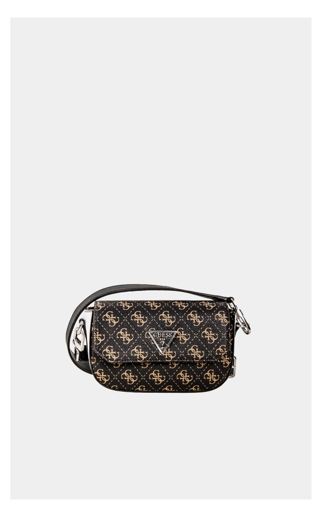 Torebka Guess Crossbody Monogram 4G Brązowa