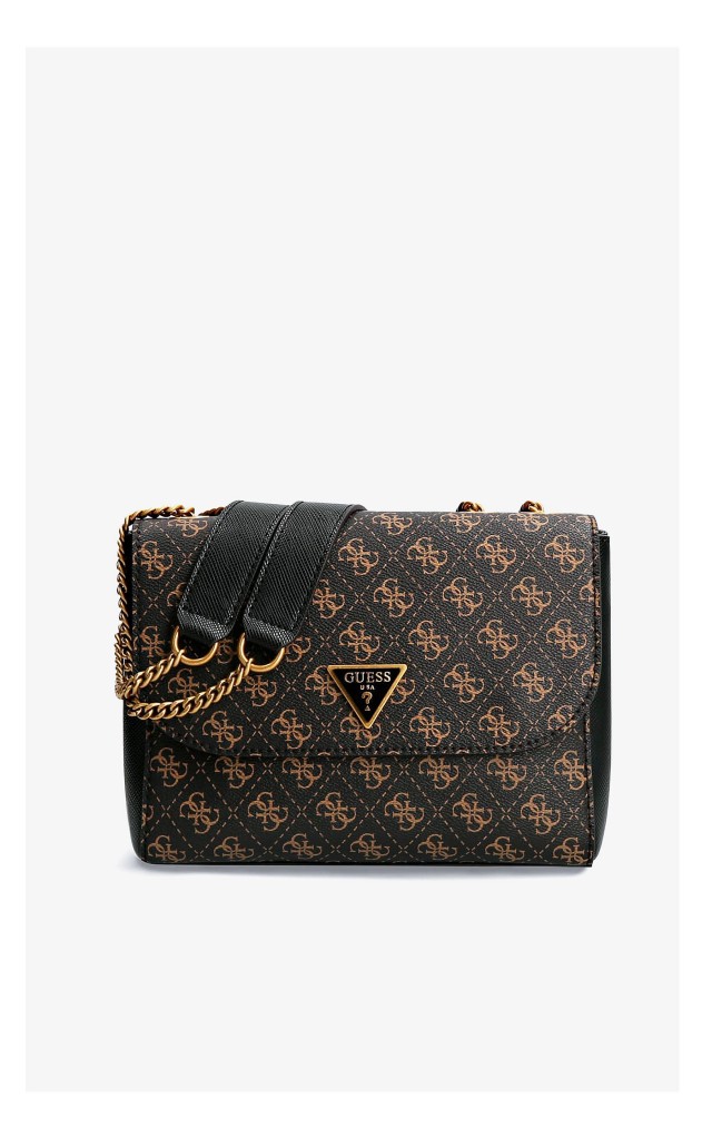 Torebka Guess Crossbody Monogram 4G Brązowa