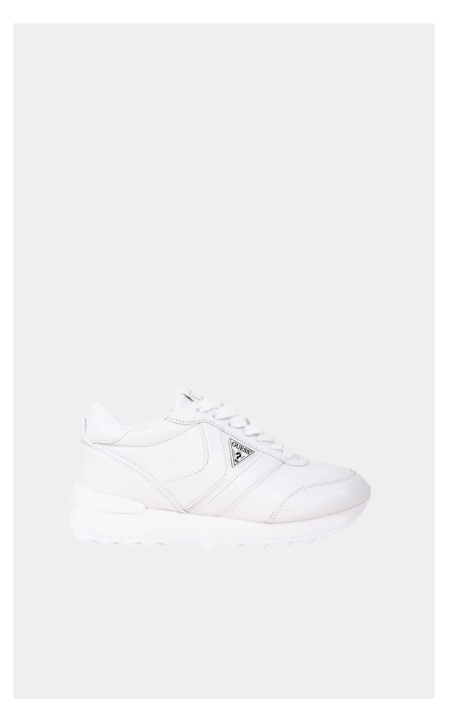 Sneakersy Guess Samsin Logo Białe