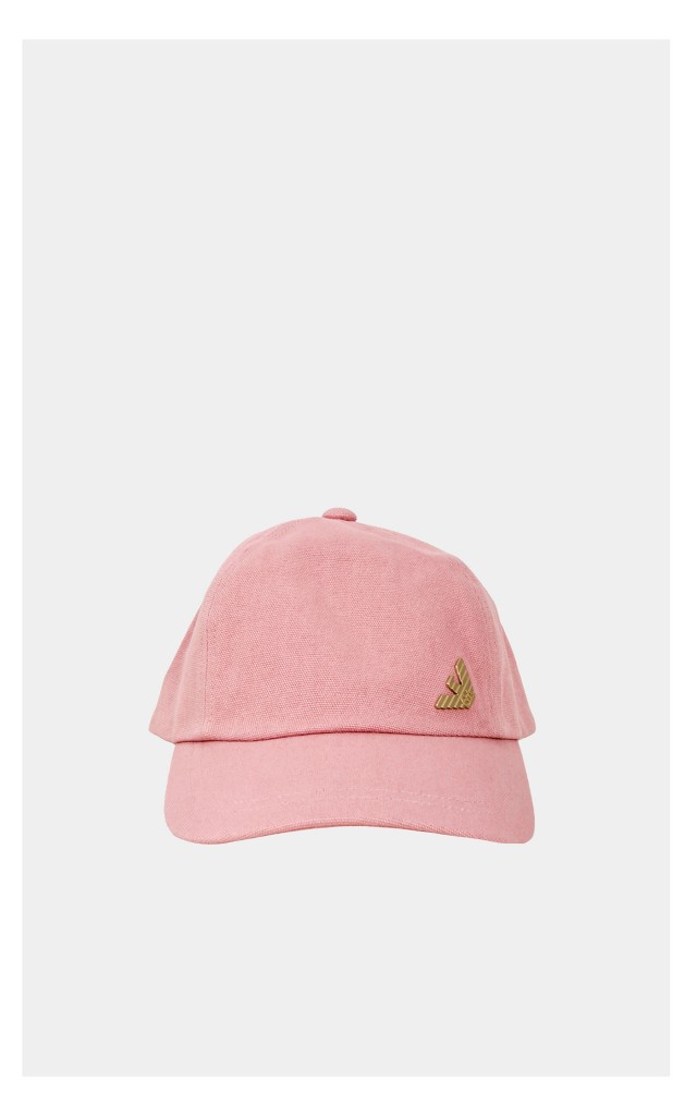 Czapka EA7 Emporio Armani Logowana Różowa