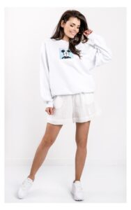 Bluza Iceberg Oversize Mickey Mouse Biała