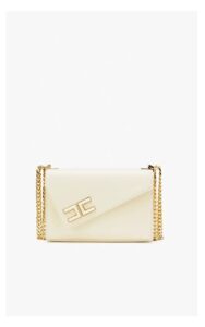 Torebka Elisabetta Franchi Crossbody Kremowa