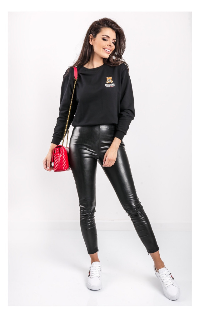 Bluza Moschino Underwear Dresowa Czarna