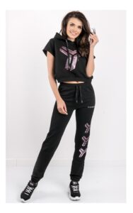 Bluza John Richmond Z Krótkim Rękawem Czarna
