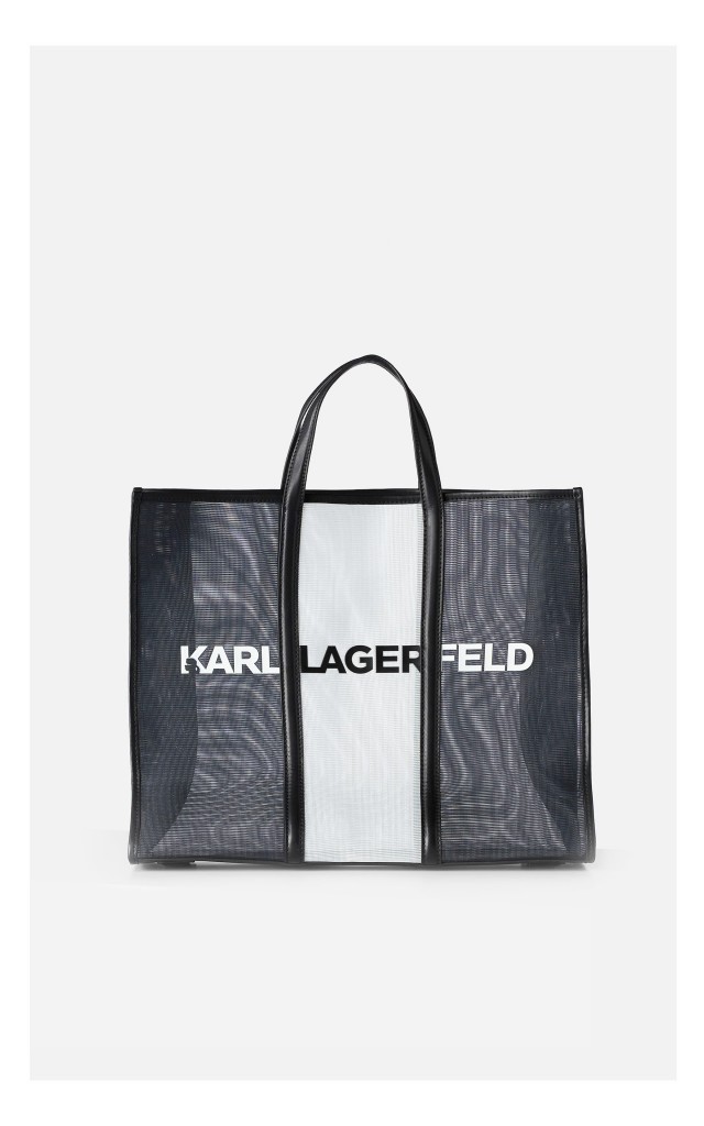 Shopper Karl Lagerfeld Dwukolorowa Logo