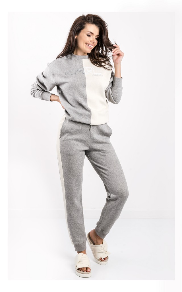 Bluza Karl Lagerfeld Dresowa Szara