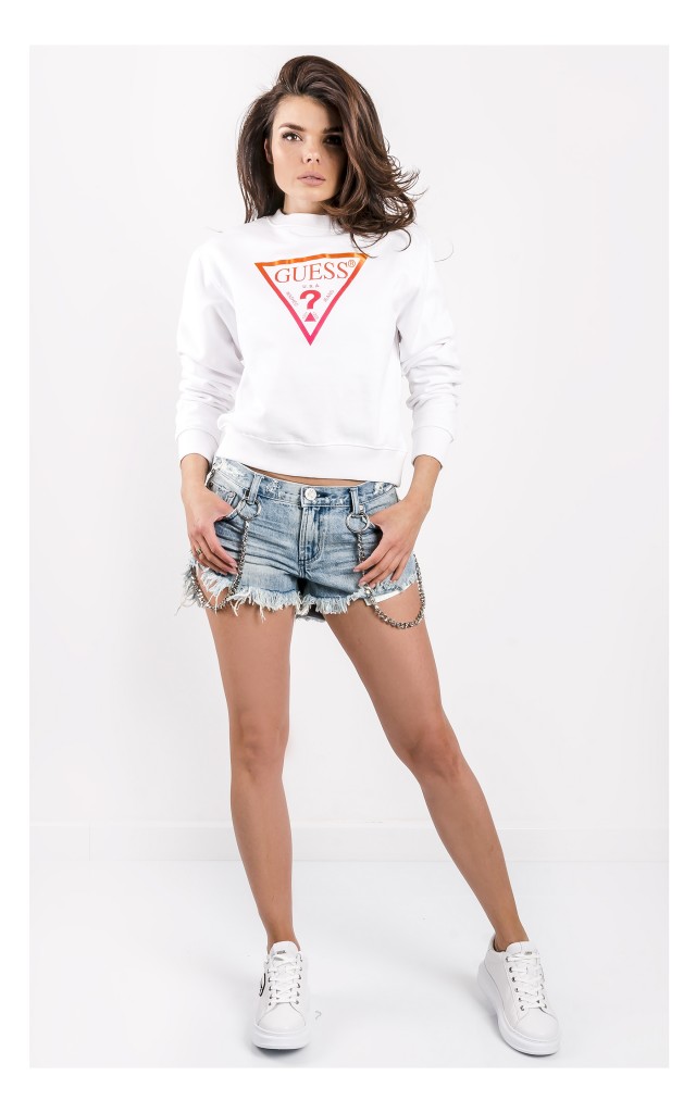 Bluza Guess Z Logo Biała
