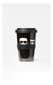Kubek Karl Lagerfeld Termiczny Czarny
