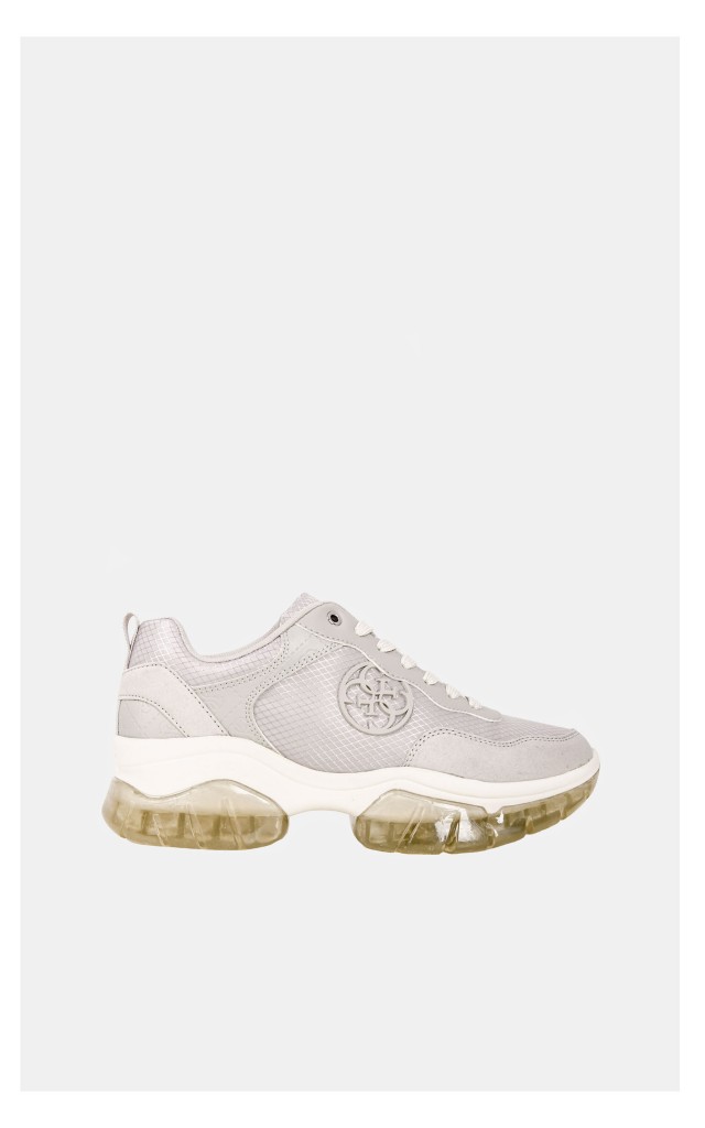 Sneakersy Guess Logo 4G Szare