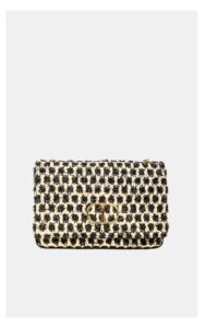 Torebka Twin Set Crossbody Beżowo-Czarna