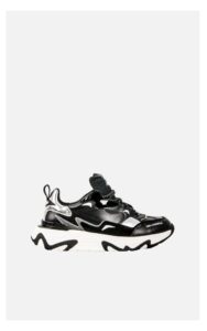 Sneakersy Karl Lagerfeld Blaze Czarno-Białe