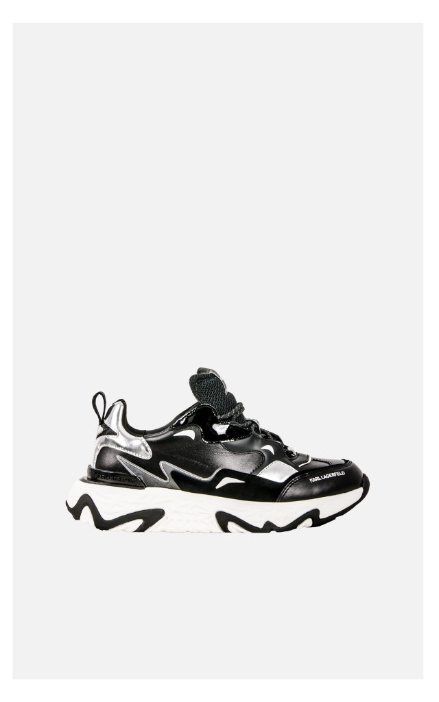 Sneakersy Karl Lagerfeld Blaze Czarno-Białe
