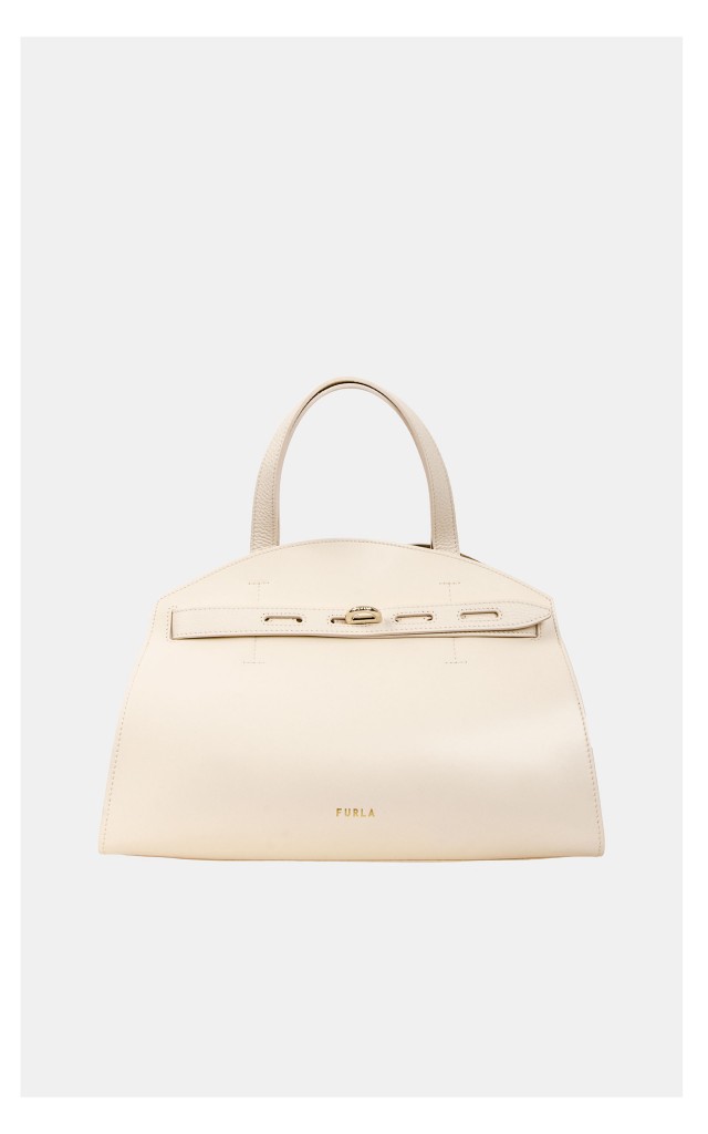 Torebka Furla Margherita Crossbody Kremowa
