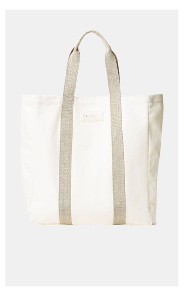 Torba Twin Set U&B Shopper Ecru