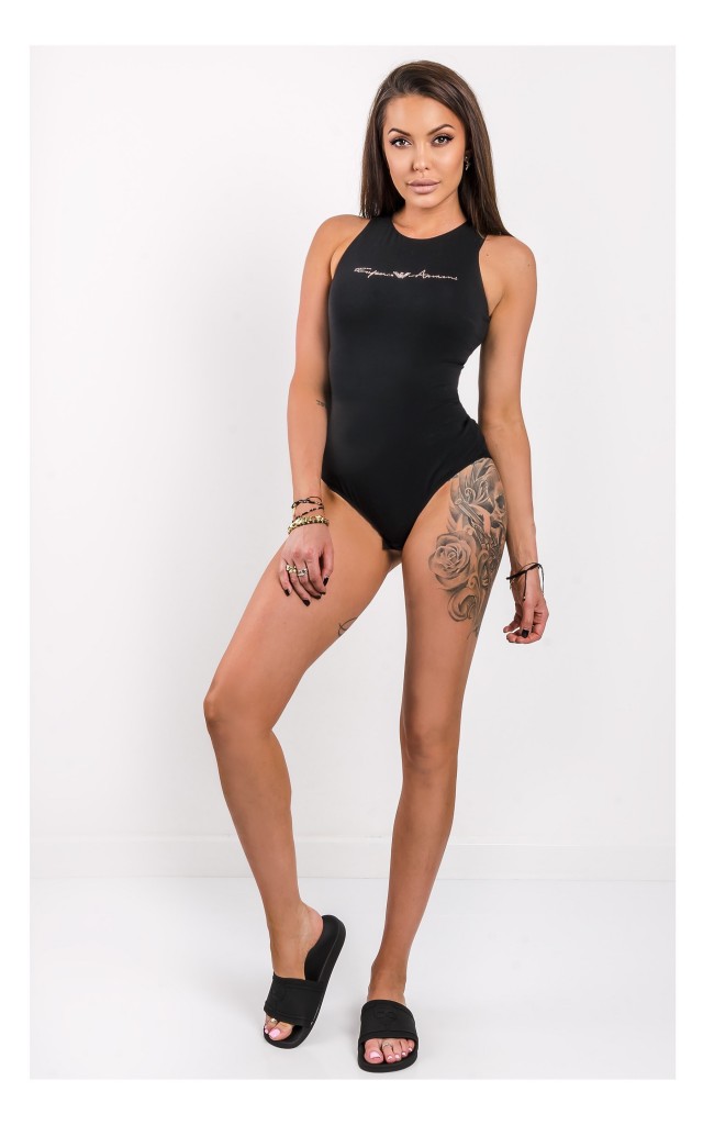 Body Emporio Armani Logowane Czarne