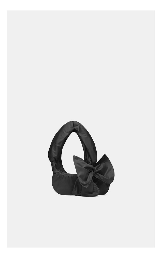 Torebka Red Valentino Mini Z Kokardą Czarna