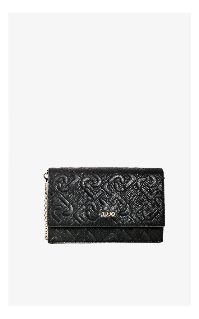 Torebka Liu Jo Crossbody Monogram Czarna