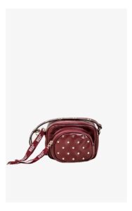 Torebka Red Valentino Crossbody Burgundowa