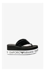 Japonki Emporio Armani Na Koturnie Czarne