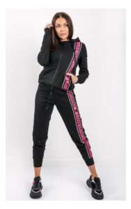 Bluza Love Moschino Rozpinana Czarna