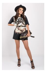 Sukienka T-shirtowa Love Moschino Tie Dye