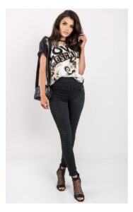 T-shirt Love Moschino Oversize Tie Dye