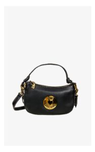 Torebka Love Moschino Skórzana Czarna