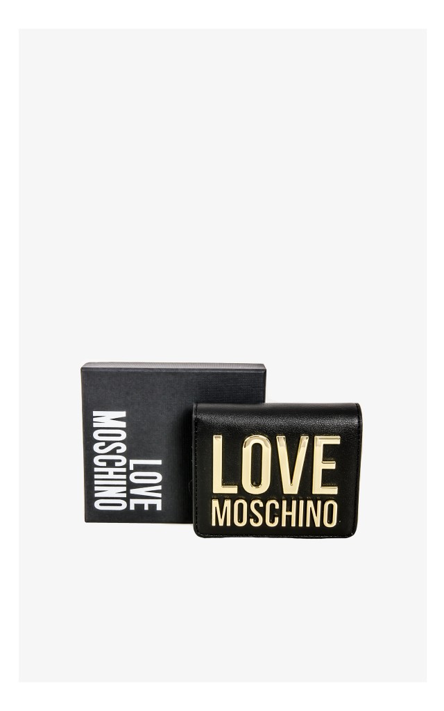 Portfel Love Moschino Mini Czarny