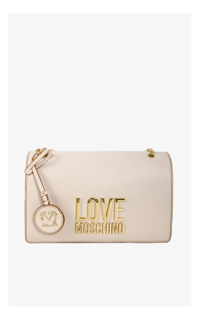 Torebka Love Moschino Crossbody Kremowa