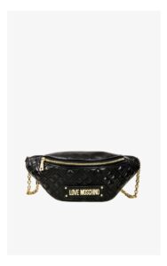 Nerka Love Moschino Pikowana Czarna