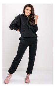 Bluza MSGM Z Kapturem Oversize Czarna