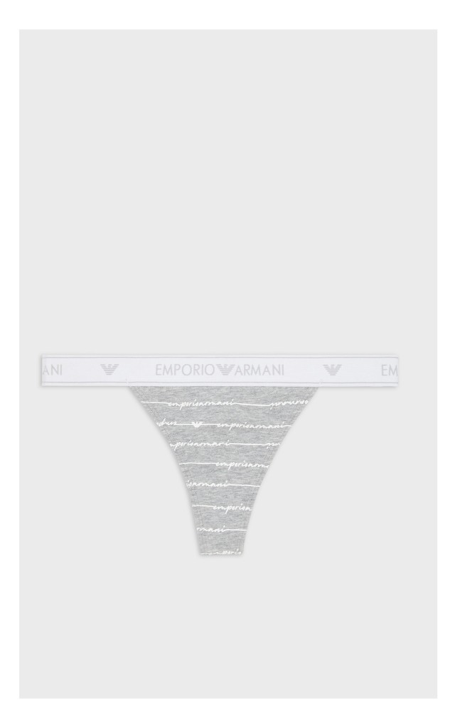 Stringi Emporio Armani Logomania Szare