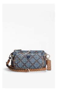 Torebka Guess Crossbody Jeansowa