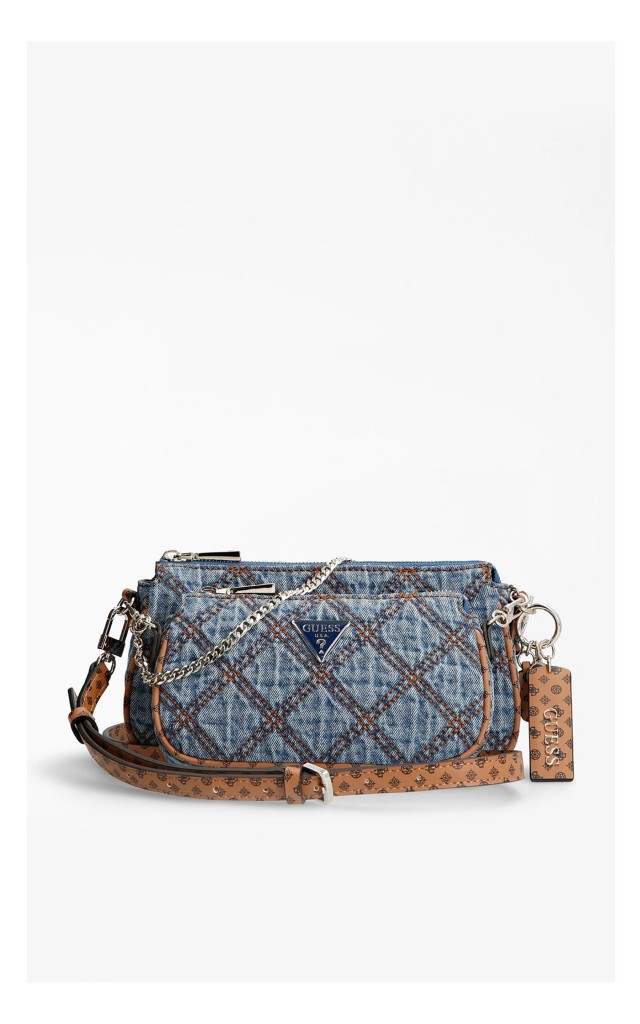 Torebka Guess Crossbody Jeansowa