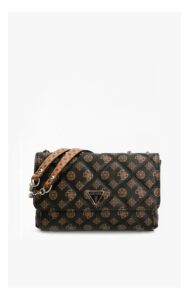 Torebka Guess Crossbody Monogram Brązowa