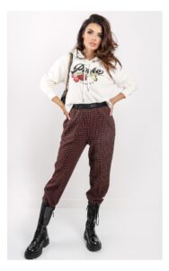 Bluza Pinko Actors Z Kapturem Kremowa