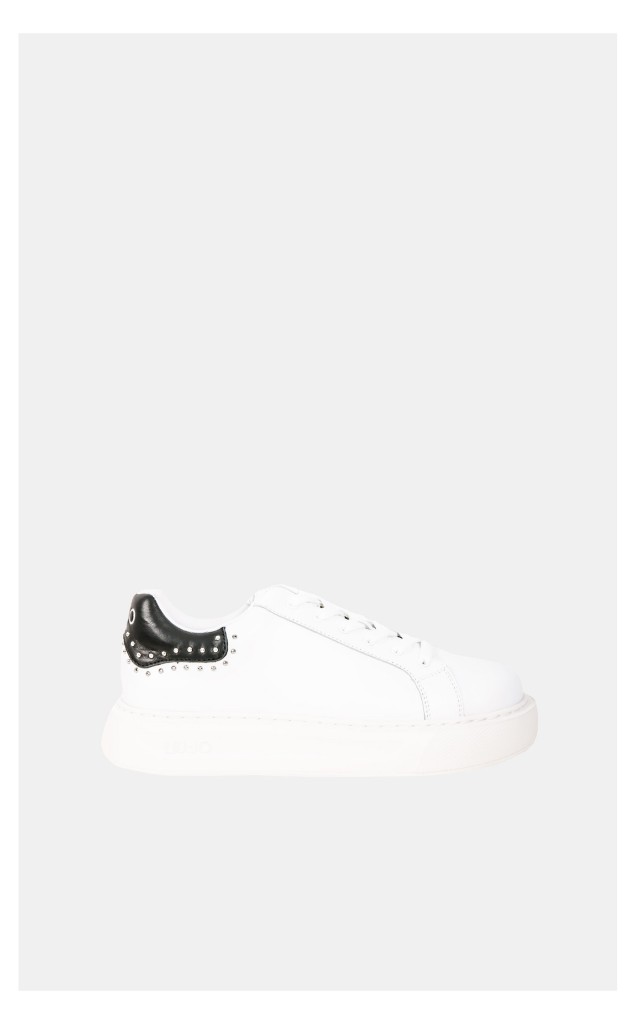 Sneakersy Liu Jo Kylie Skórzane Białe