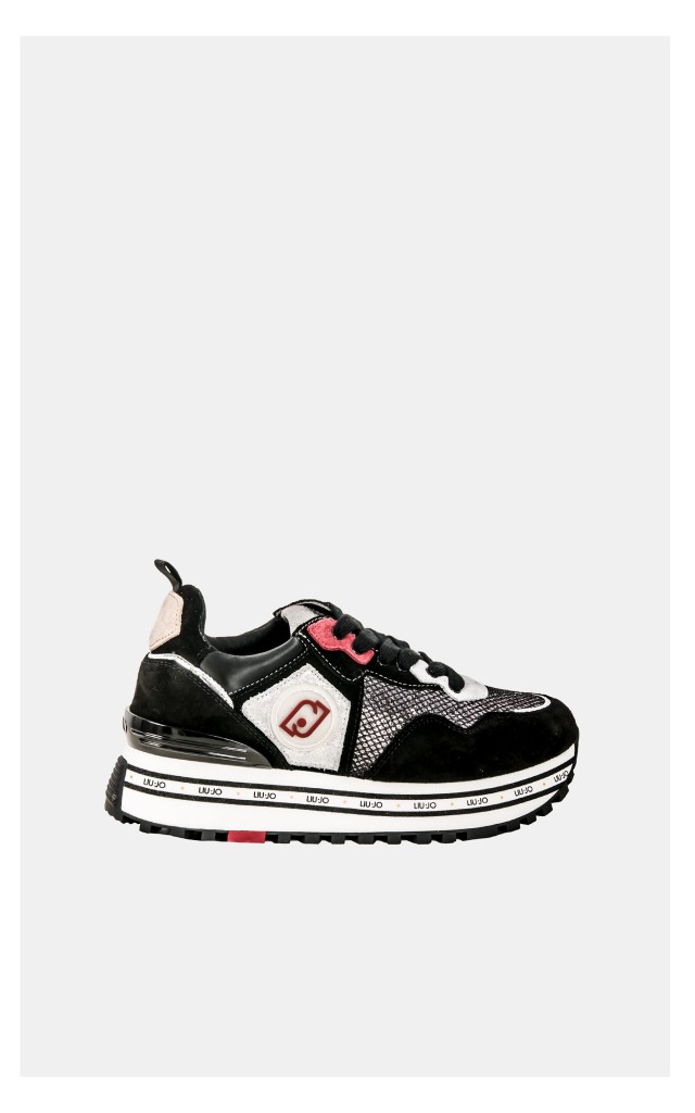 Sneakersy Liu Jo Maxi Wonder Logo Czarne