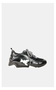 Sneakersy Patrizia Pepe Logo Czarne