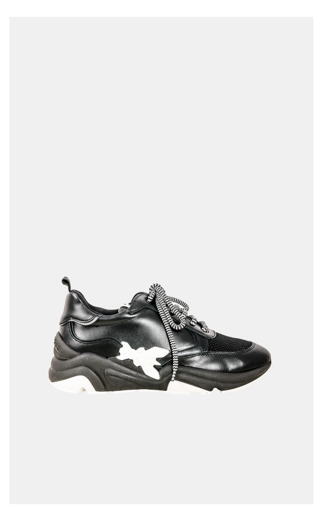Sneakersy Patrizia Pepe Logo Czarne