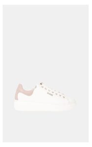 Sneakersy Guess Skórzane Białe