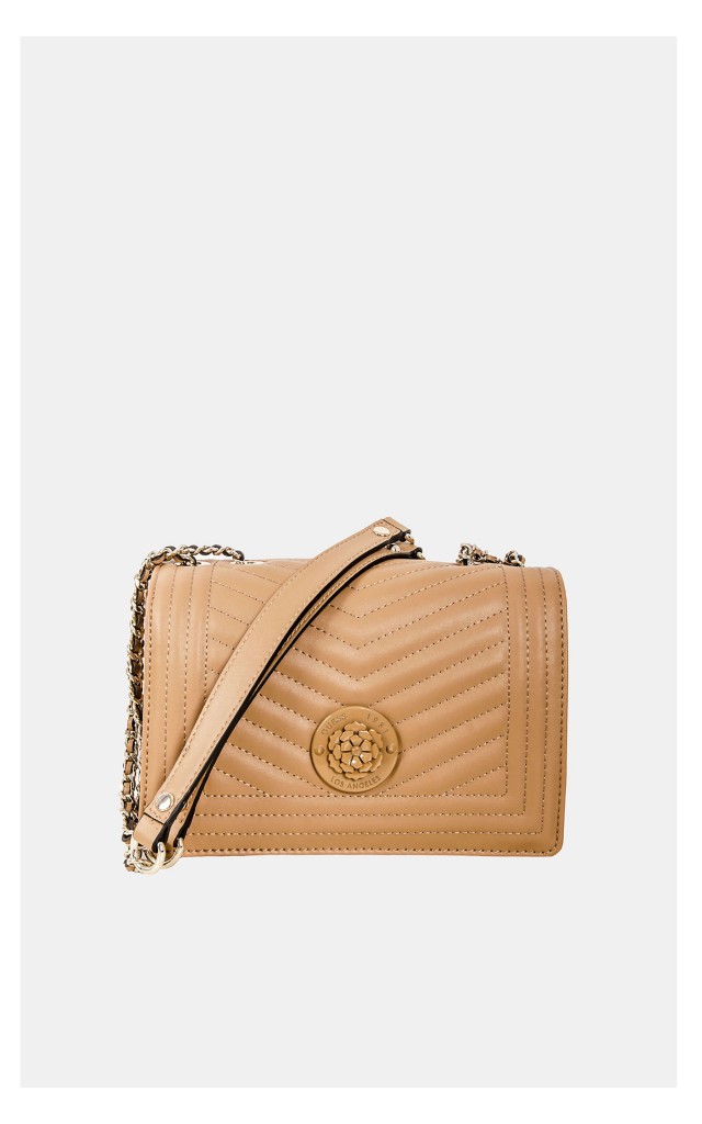 Torebka Guess Crossbody Pikowana Beżowa